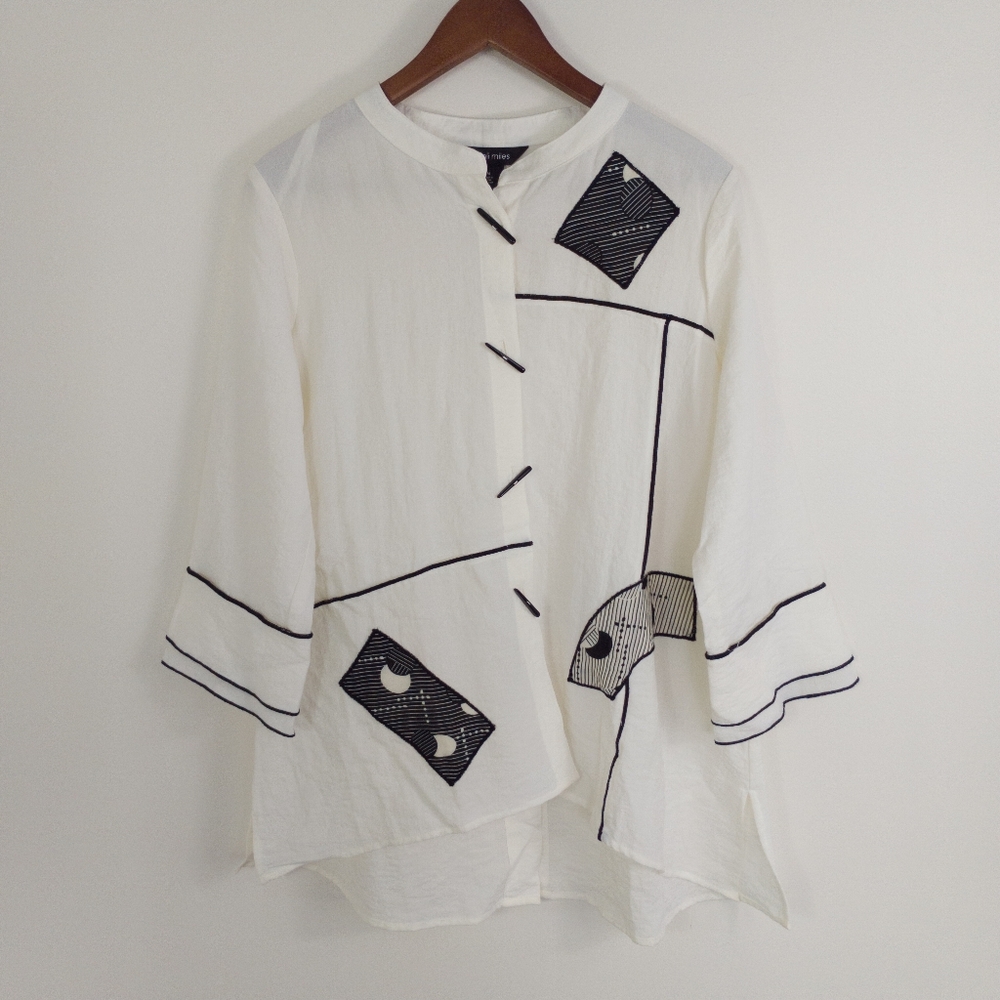 Ali Miles Art to Wear Jacket Size Medium